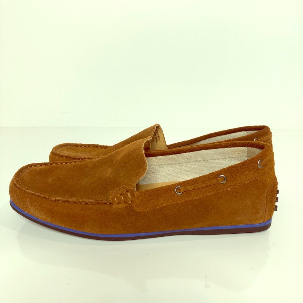Aldo brown suede driving loafers